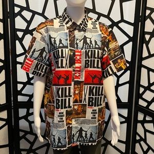 RARE - Dumbgood Kill Bill button down shirt